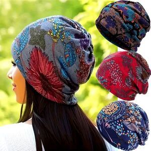 Bohemian Style Versatile Hat, Beanie, Scarf, Scrunchie Pick your Color NEW